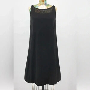 Suzuki Chin little black cocktail dress size 12 with bubble hem